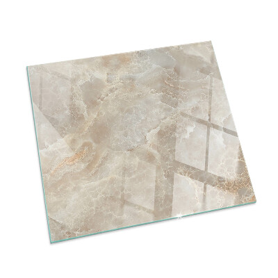Protector suelo para estufa de leña rectangular Patrón de piedra natural
