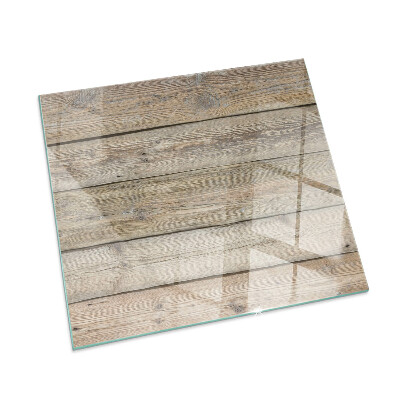 Protector suelo para estufa de leña rectangular Textura de tablón de madera