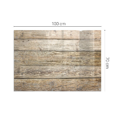 Protector suelo para estufa de leña rectangular Textura de tablón de madera