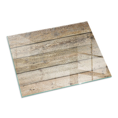 Protector suelo para estufa de leña rectangular Textura de tablón de madera