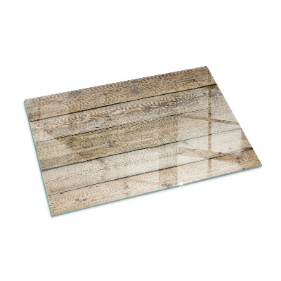 Protector suelo para estufa de leña rectangular Textura de tablón de madera