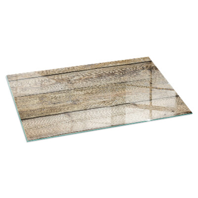 Protector suelo para estufa de leña rectangular Textura de tablón de madera