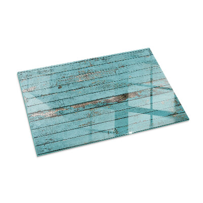 Protector suelo para estufa de leña rectangular Tablas de estilo rústico