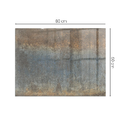 Protector de suelo para estufa rectangular Patrón de textura abstracta