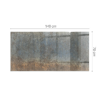 Protector de suelo para estufa rectangular Patrón de textura abstracta