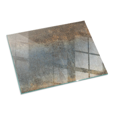 Protector de suelo para estufa rectangular Patrón de textura abstracta