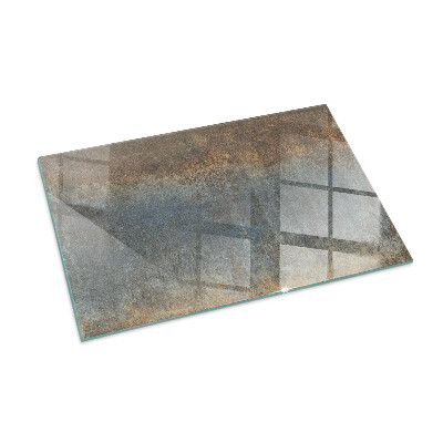 Protector de suelo para estufa rectangular Patrón de textura abstracta