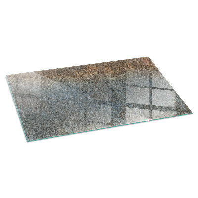 Protector de suelo para estufa rectangular Patrón de textura abstracta