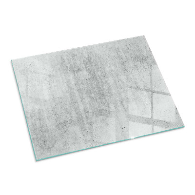 Protector de suelo para estufa rectangular Textura de hormigón crudo