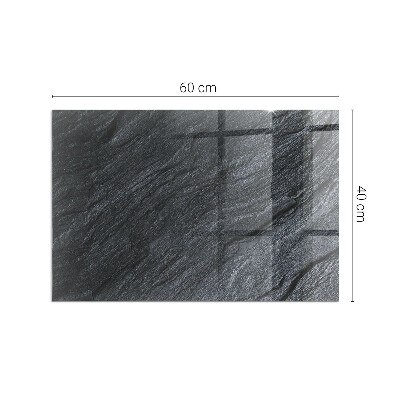 Protector suelo para estufa de leña rectangular Textura de la superficie de la piedra