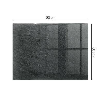 Protector suelo para estufa de leña rectangular Textura de la superficie de la piedra