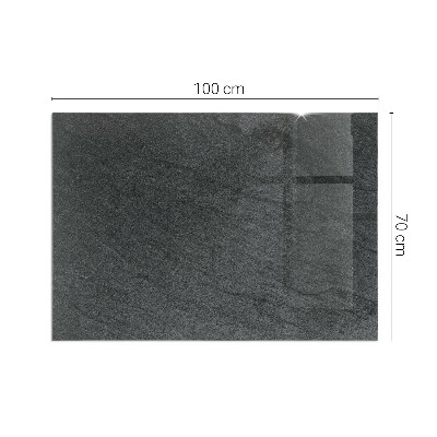 Protector suelo para estufa de leña rectangular Textura de la superficie de la piedra