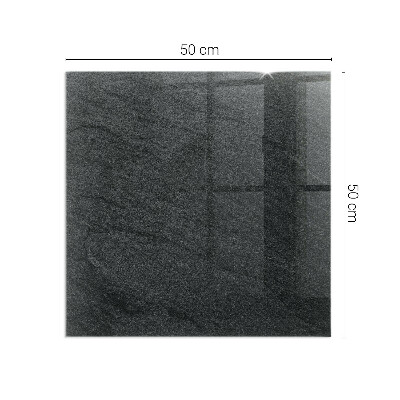 Protector suelo para estufa de leña rectangular Textura de la superficie de la piedra