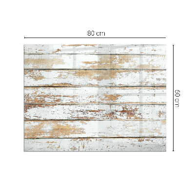 Protector suelo para estufa de leña rectangular Tabla de madera dañada