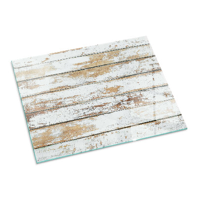 Protector suelo para estufa de leña rectangular Tabla de madera dañada