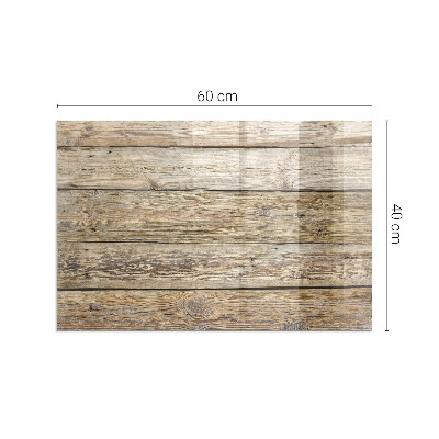 Protector suelo para estufa de leña rectangular Tablones de madera natural