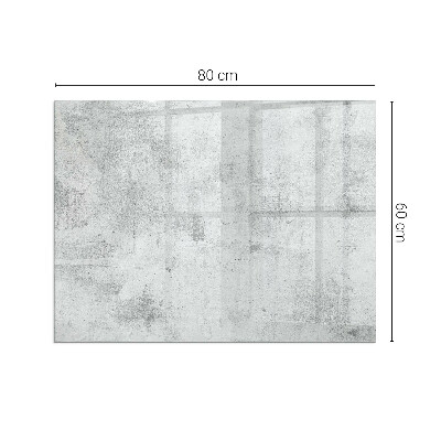 Protector suelo para estufa de leña rectangular Textura de hormigón crudo