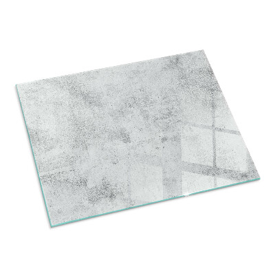Protector suelo para estufa de leña rectangular Textura de hormigón crudo