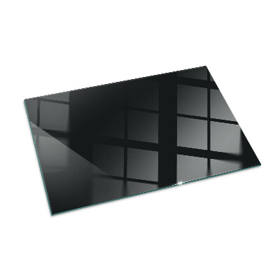 Protector suelo para estufa de leña rectangular Color grafito oscuro