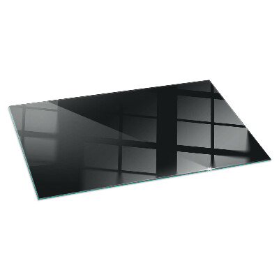 Protector suelo para estufa de leña rectangular Color grafito oscuro