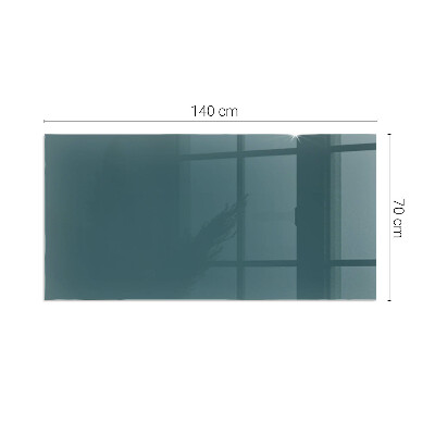 Protector de suelo para estufa rectangular Color del mar