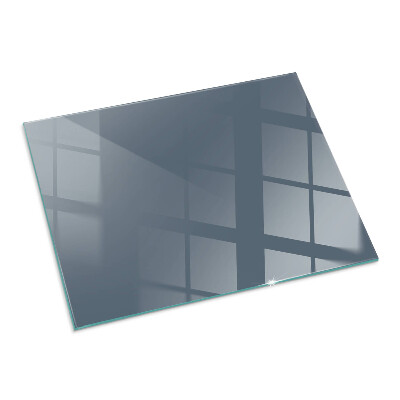 Protector suelo para estufa de leña rectangular Color azul oscuro