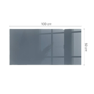 Protector suelo para estufa de leña rectangular Color azul oscuro