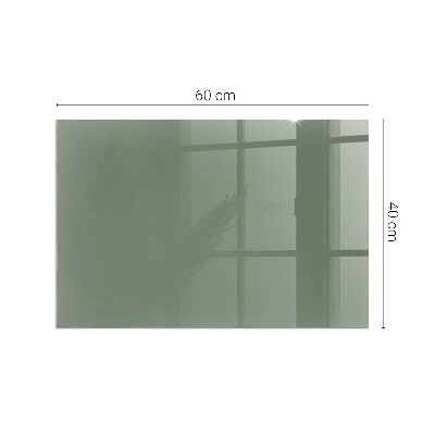 Protector de suelo para estufa rectangular Color oliva