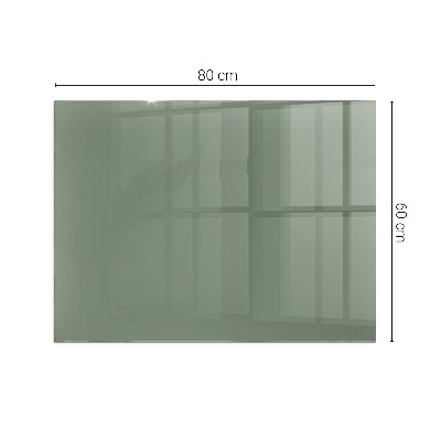 Protector de suelo para estufa rectangular Color oliva