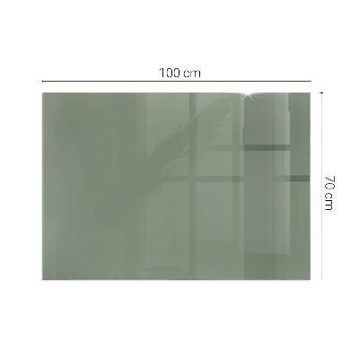 Protector de suelo para estufa rectangular Color oliva