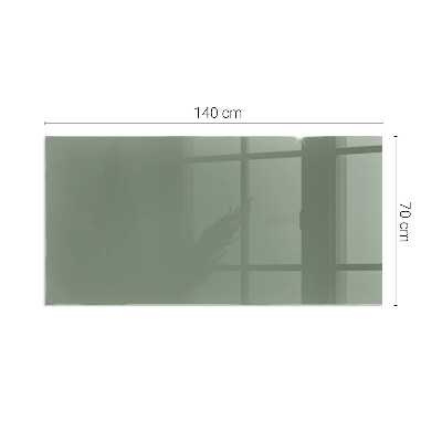 Protector de suelo para estufa rectangular Color oliva