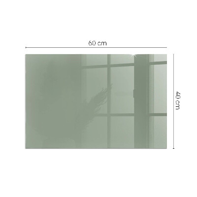 Protector suelo para estufa de leña rectangular Color gris verdoso