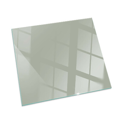 Protector de suelo para estufa rectangular Color Gris-verde