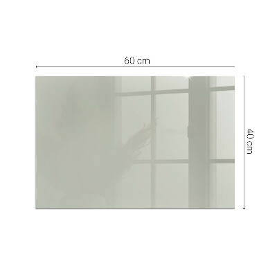 Protector de suelo para estufa rectangular Color Gris-verde