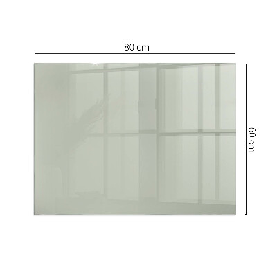 Protector de suelo para estufa rectangular Color Gris-verde