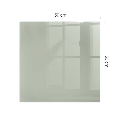 Protector de suelo para estufa rectangular Color Gris-verde