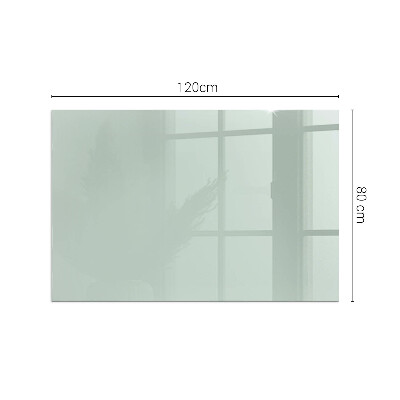 Protector suelo para estufa de leña rectangular Color verde claro