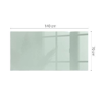 Protector suelo para estufa de leña rectangular Color verde claro