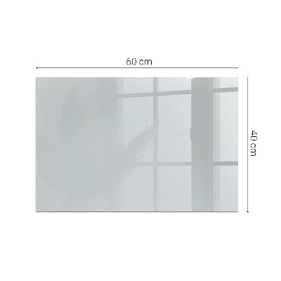Protector de suelo para estufa rectangular Color gris