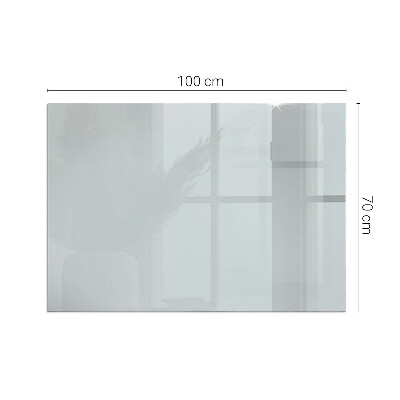 Protector de suelo para estufa rectangular Color gris