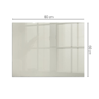 Protector suelo para estufa de leña rectangular Color Crema Claro