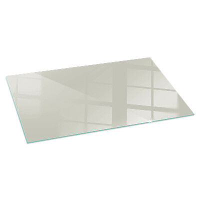 Protector suelo para estufa de leña rectangular Color Crema Claro