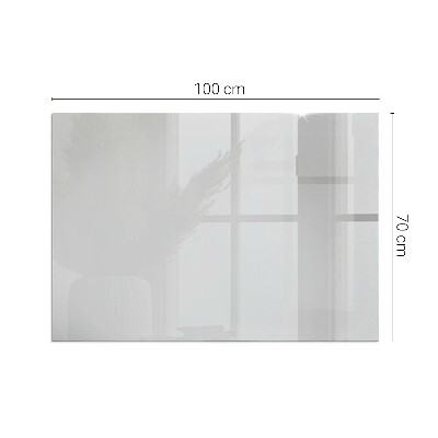 Protector de suelo para estufa rectangular Color gris