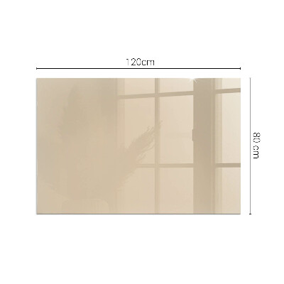 Protector suelo para estufa de leña rectangular Color beige