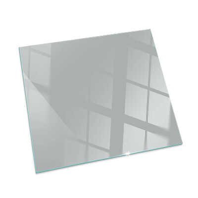 Protector de suelo para estufa rectangular Color Gris claro