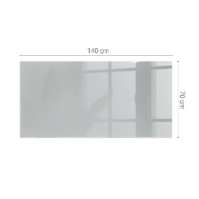 Protector de suelo para estufa rectangular Color Gris claro
