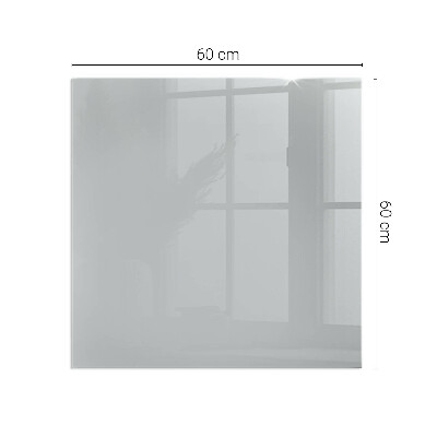 Protector de suelo para estufa rectangular Color Gris claro
