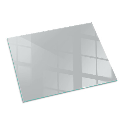 Protector de suelo para estufa rectangular Color Gris claro