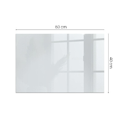 Protector de suelo para estufa rectangular Color Gris claro