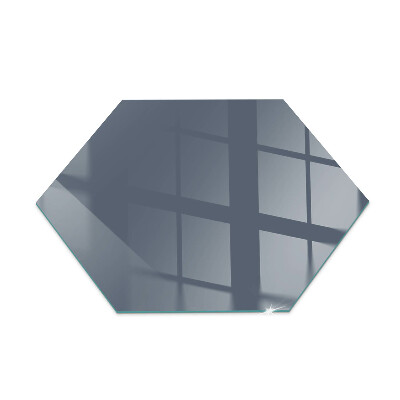Placa protectora suelo estufa hexagonal Color Azul oscuro